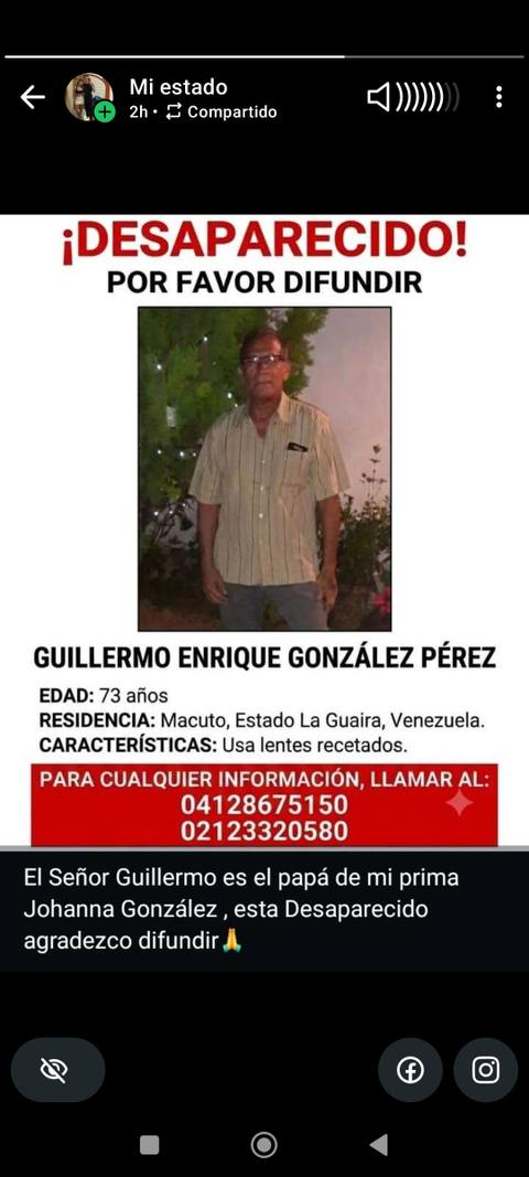 Foto de Guillermo Enrique González Perez