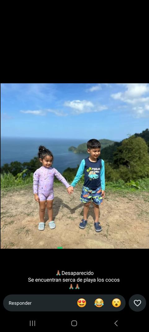 Foto de Liam cova landaez y alexa cova landaez