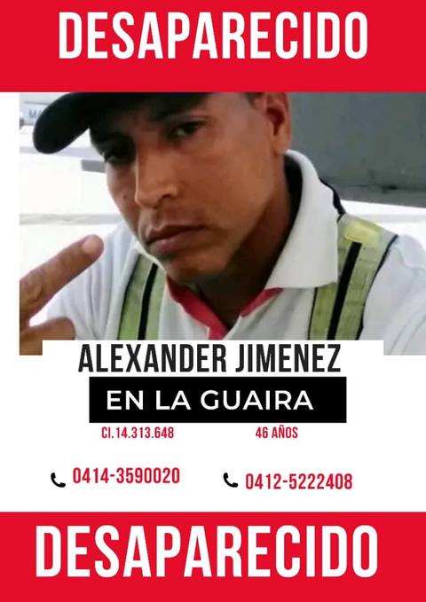 Foto de Alexander Esteban Jiménez Alvarez