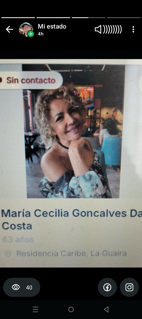 Foto de María Cecilia Goncalves da