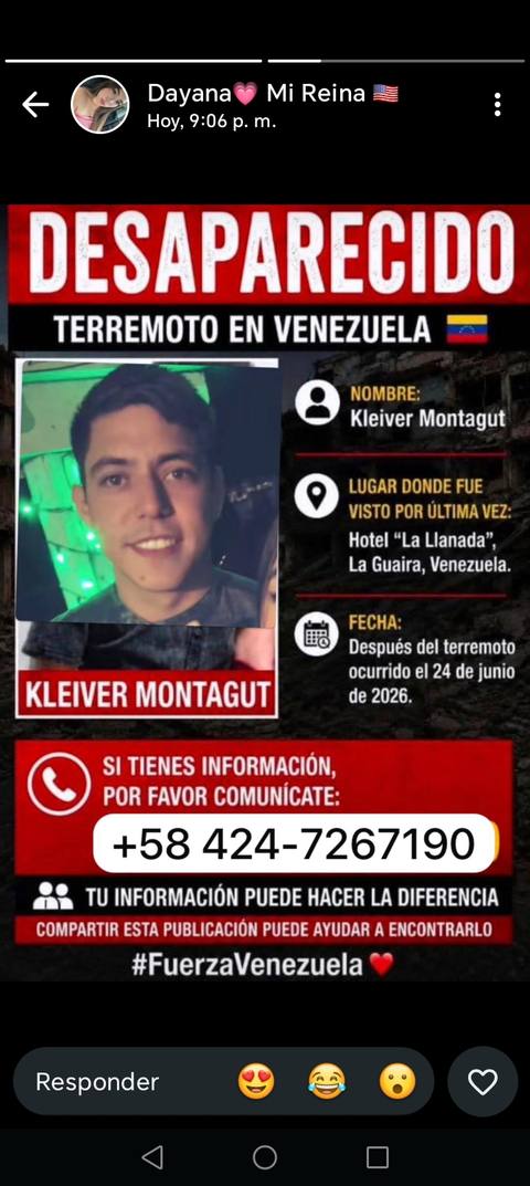 Foto de Kleyber Daniel montagut navarro