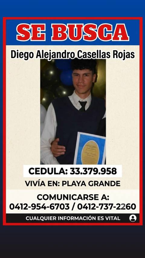 Foto de Diego Alejandro Casellas Rojas