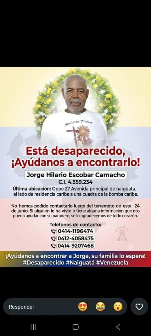 Foto de Jorge Hilario Escobar Camacho