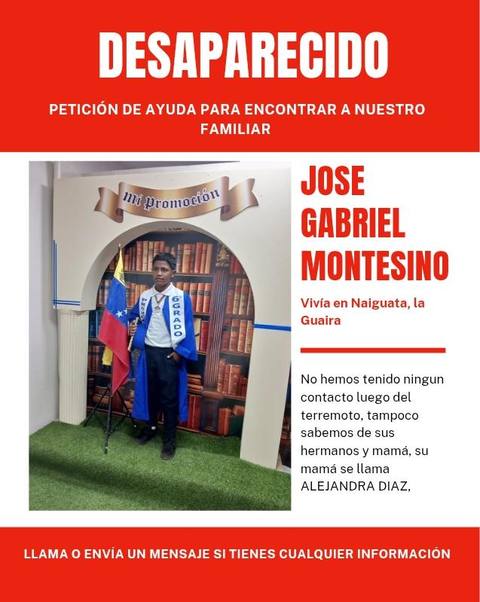 Foto de José Gabriel Montesino