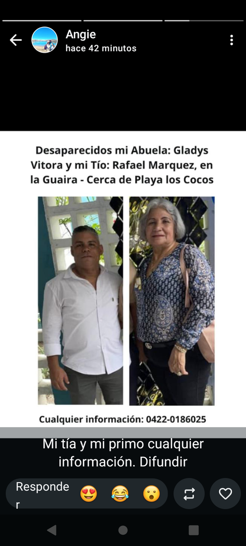 Foto de Gladys vitora y Rafael Márquez Vitora