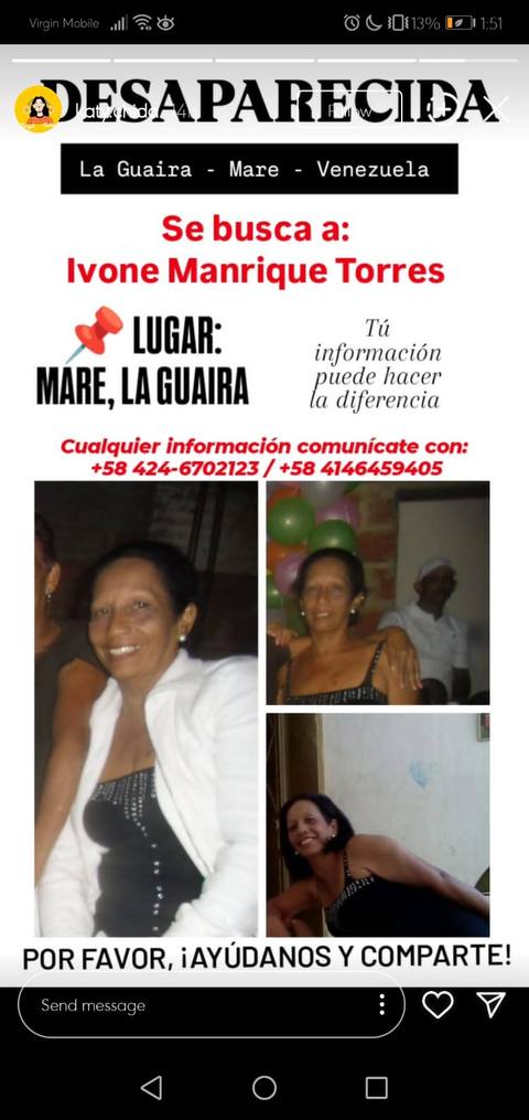 Foto de Ivone Manrique Torres