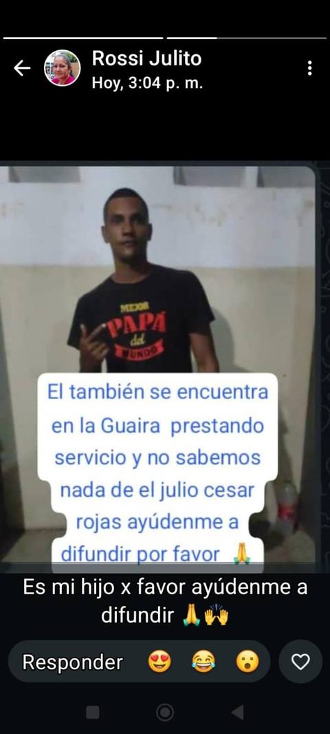 Foto de Julio César Rojas Santamaría