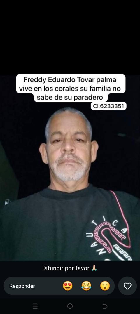 Foto de Freddy Eduardo Tovar Palma