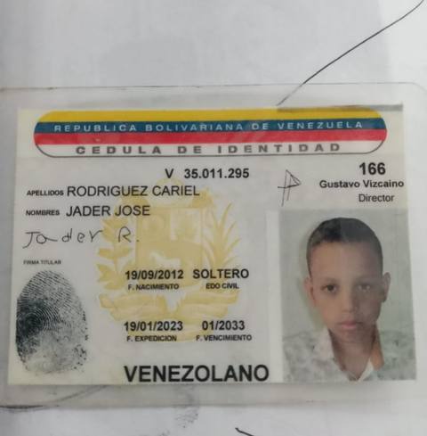 Foto de Jader Rodríguez