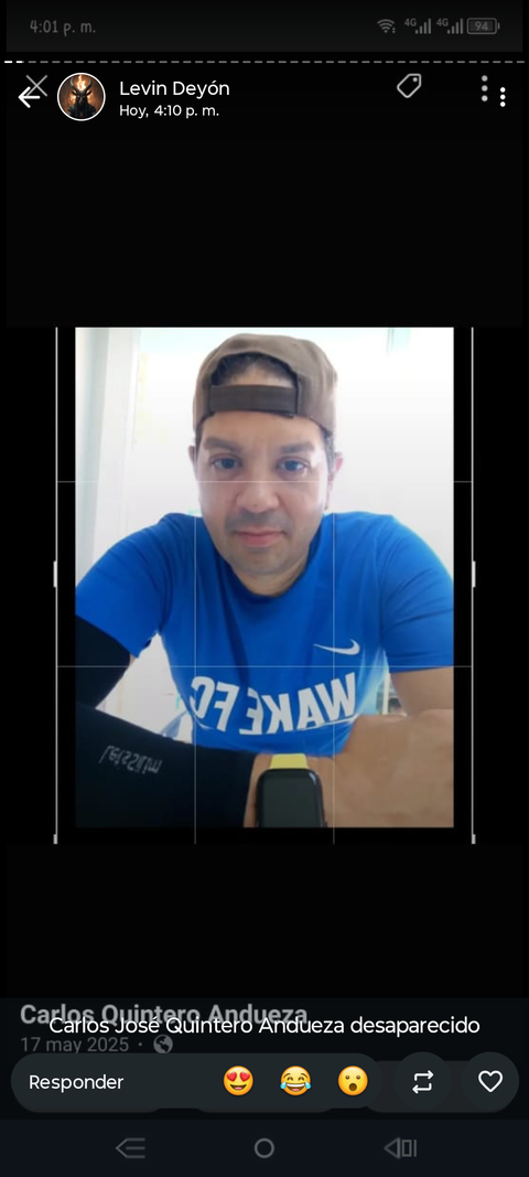 Foto de Carlos José Quintero Andueza
