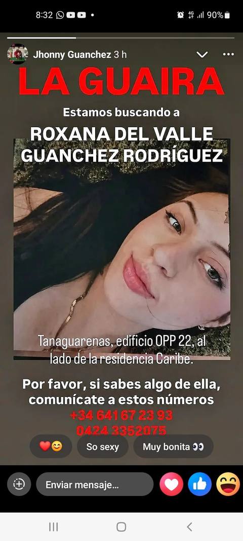 Foto de Roxana Del Valle Guanchez Rodríguez