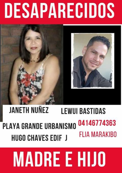 Foto de Janeth Nuñez y Lewui Bastidas