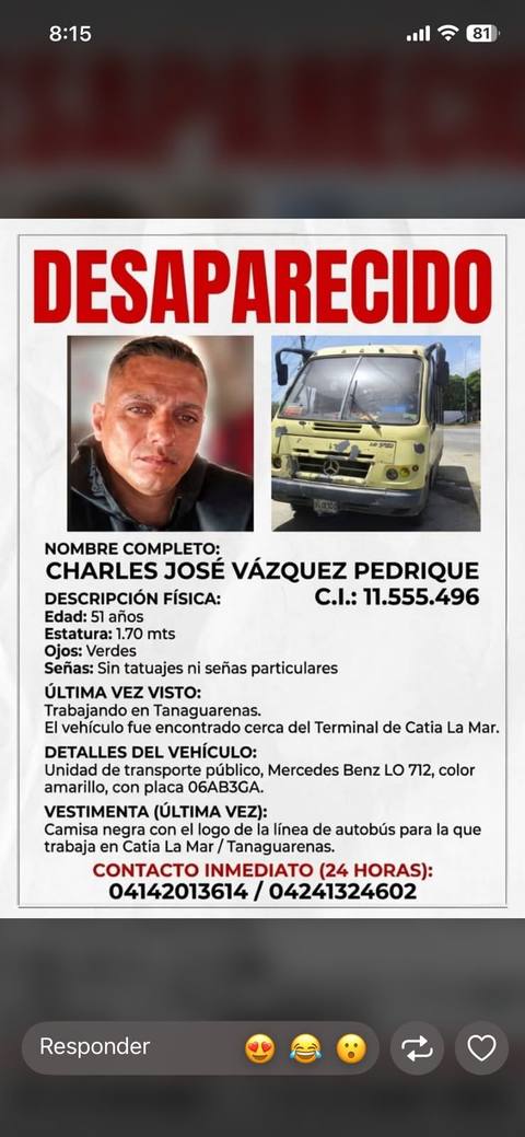 Foto de Charles José Vásquez pedrique