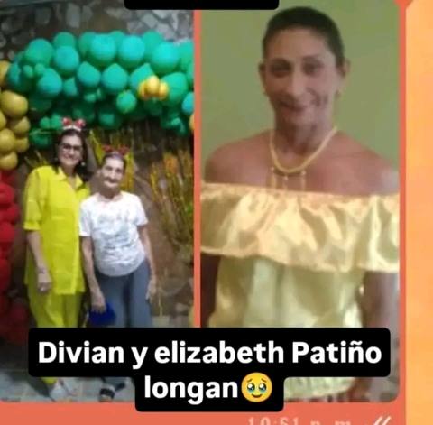 Foto de divian patiño ,Elizabet patiño y mercedes logan