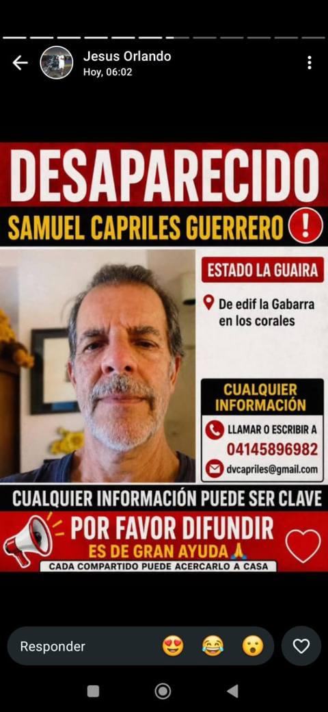 Foto de Samuel capriles guerrerp