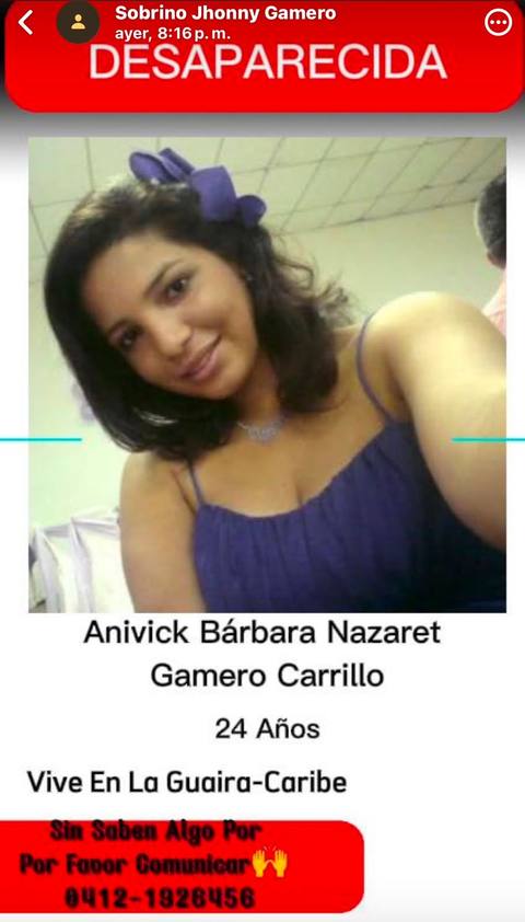 Foto de Anivick Barbara Nazaret Gamero carrillo