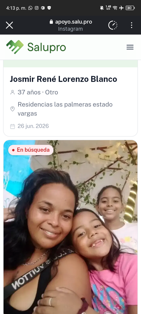 Foto de Josmir René Lorenzo blanco