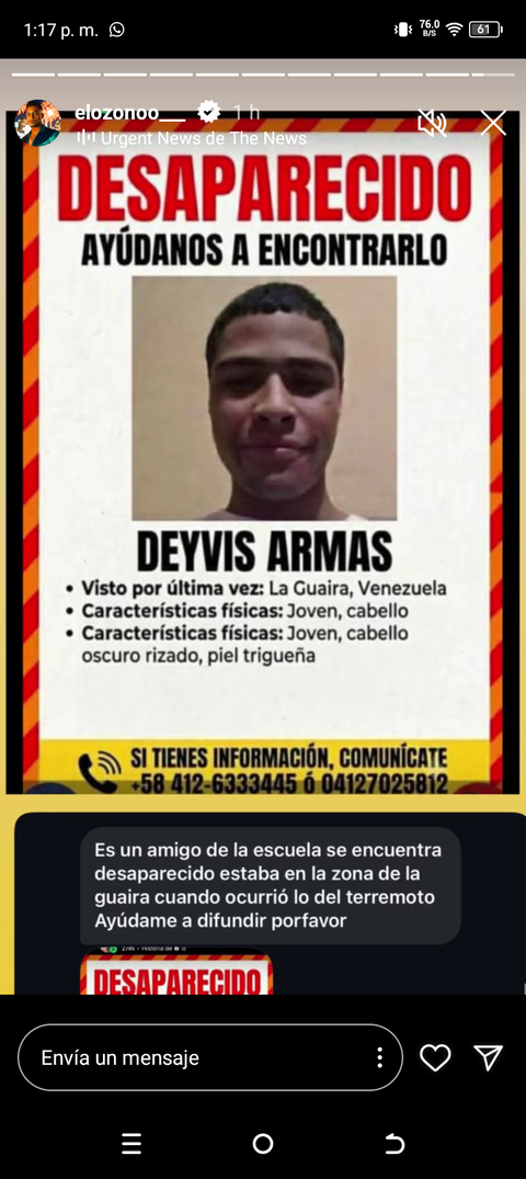 Foto de Deyvis Armas