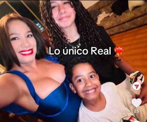 Foto de Ana blanco e hijos