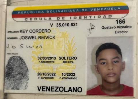 Foto de Key Cordero Joswel reivick