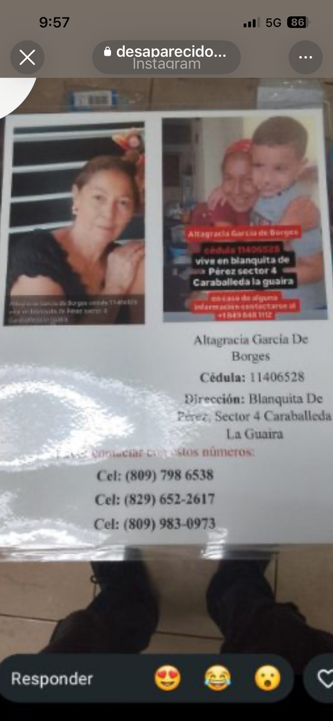 Foto de Altagracia Gómez de Borges