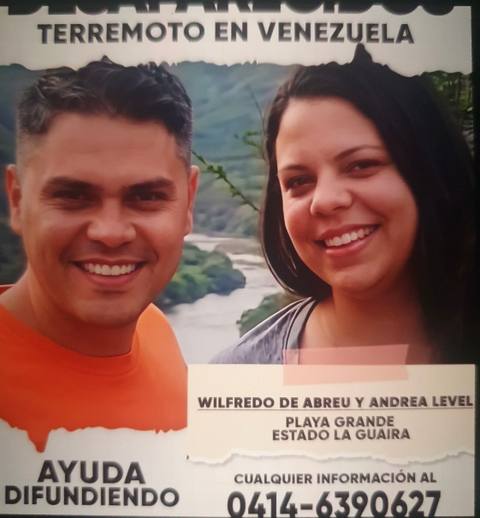 Foto de Wilfredo de Abreu y Andrea Level