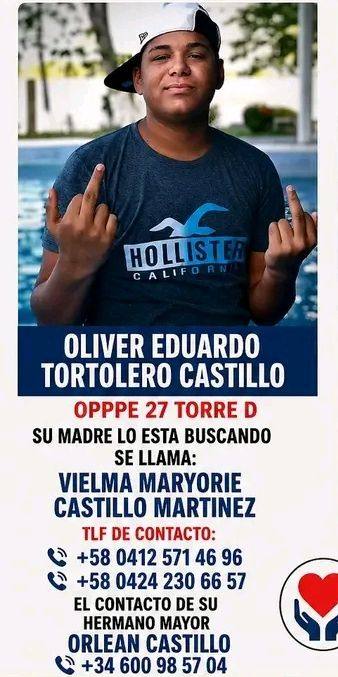 Foto de Oliver Eduardo Tortolero Castillo