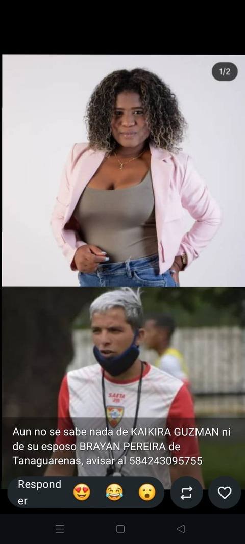 Foto de kaikira guzman y brayan pereira