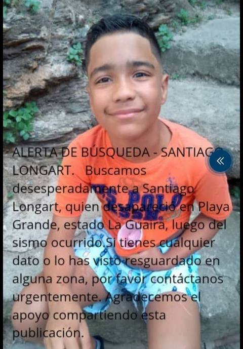 Foto de Santiago Abraham Longart Cadenas