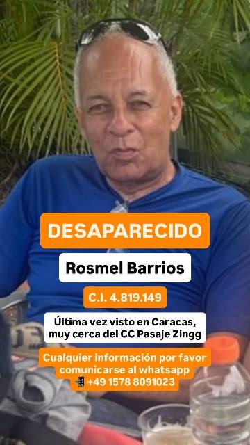 Foto de Rosmel Barrios