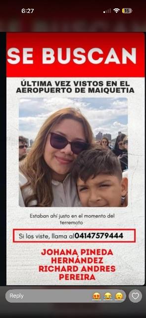 Foto de Johana Pineda y Richard Andres