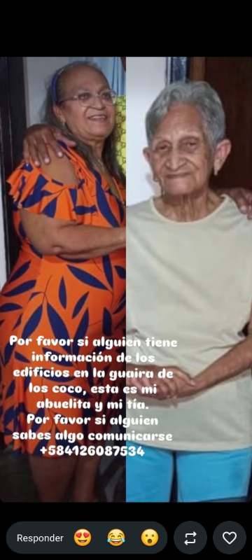 Foto de Betty Diaz 60 años y Antonietta 75años
