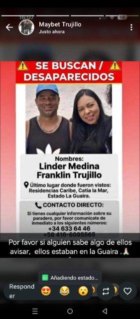 Foto de Francisco Trujillo y Línder Medina