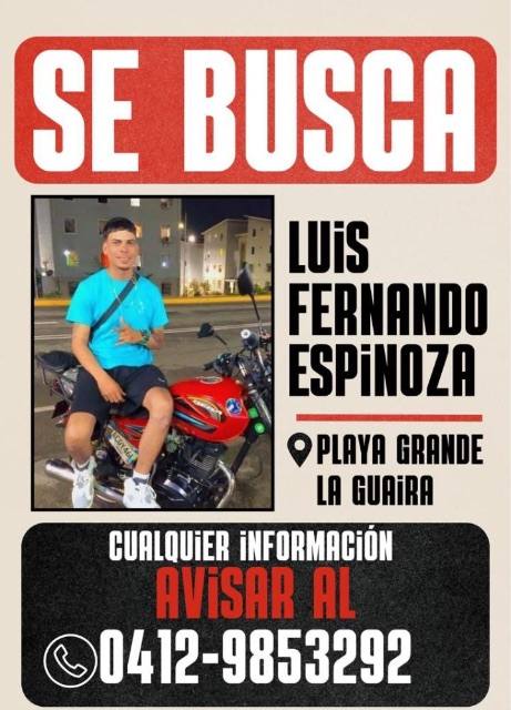 Foto de Luis Fernando Espinoza Rojas