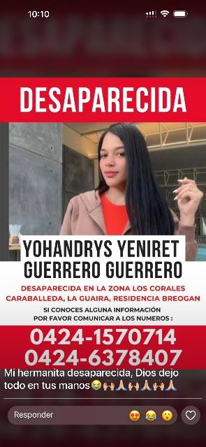 Foto de Yohandrys yeniret guerrero