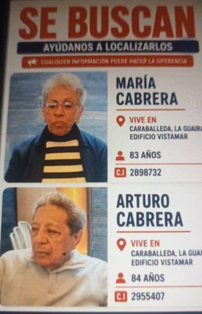 Foto de Arturo Cabrera y Marina de Cabrera