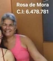 Foto de Rosa Isabel de mora cédula 6478781