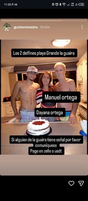 Foto de Dayana Ortega y Manuel Ortega
