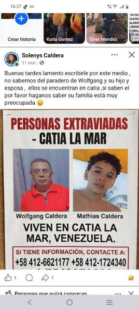 Foto de Golfagng caldera y Mathias Caldera