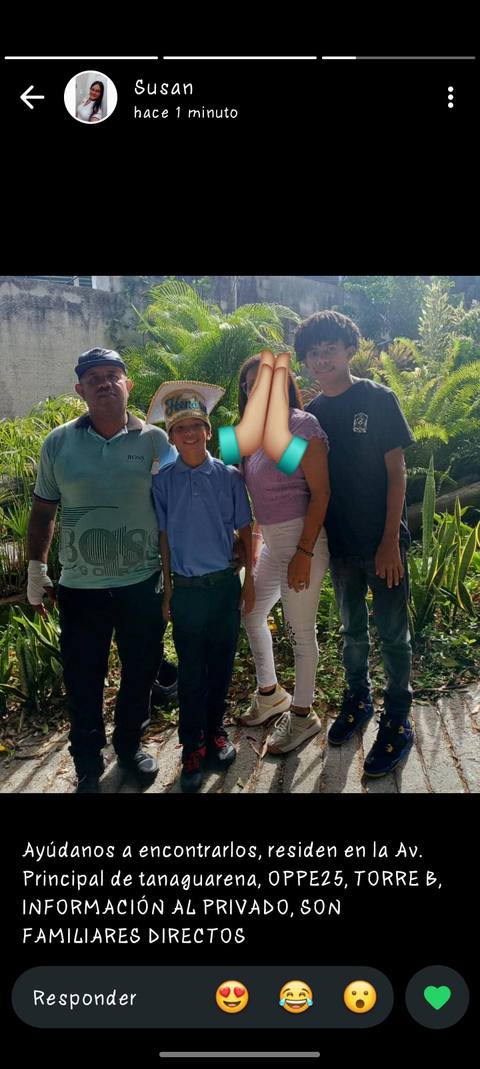 Foto de Henry, Maikol y Leomar Serrano Barroso