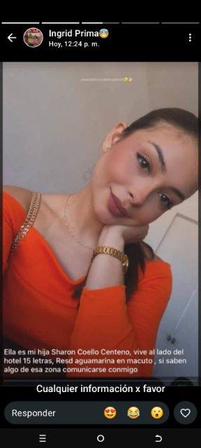 Foto de Sharol cuello