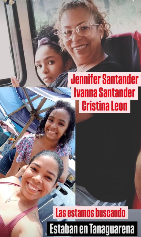 Foto de Jennifer Santander, Ivanna Santander, Cristina Leon Santander Leon