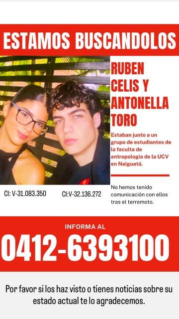 Foto de Ruben Celis, Antonella Toro