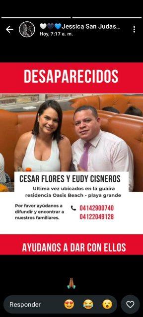Foto de Cesar Flores Y Eudys Cisneros