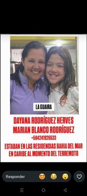 Foto de Dayana Rodríguez y Marian blanco