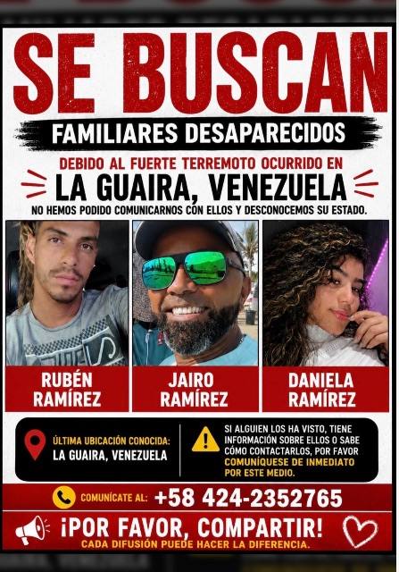 Foto de Daniela Ramírez, Jairo Ramírez, Rubén Ramírez