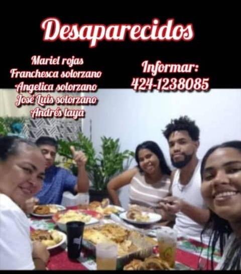 Foto de Mariel laya Franchesca Solórzano  Angelica Solórzano  José Luis Solórzano Andres Solórzano