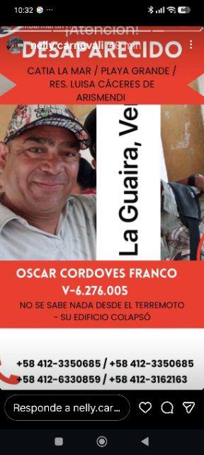 Foto de Oscar Cordoves Franco