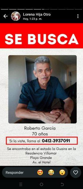 Foto de Roberto José García