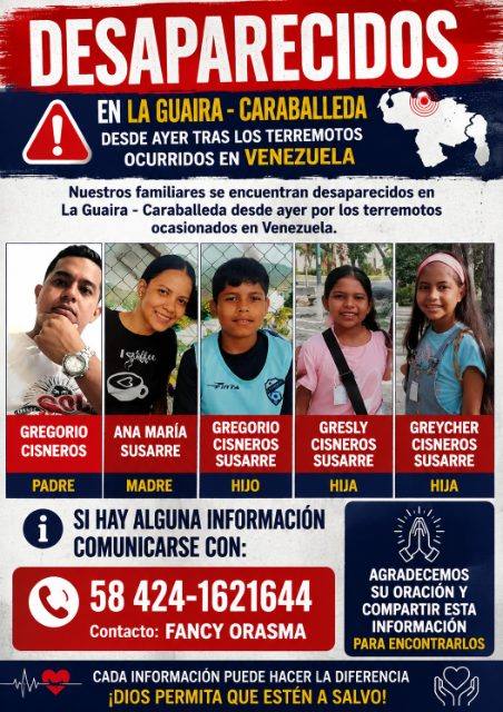 Foto de GREGORIO CISNEROS, ANA SUSARRE e hijos GREGORIO, GRESLY Y GREYCHER
